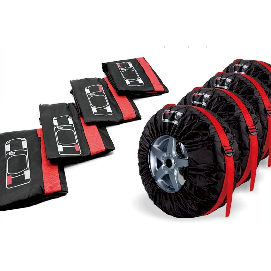 Padangų čecholų / užvalkalų rinkinys | dideli | 4 vnt. (TC4S) Padangų čecholų / užvalkalų rinkinys | dideli | 4 vnt. (TC4S)