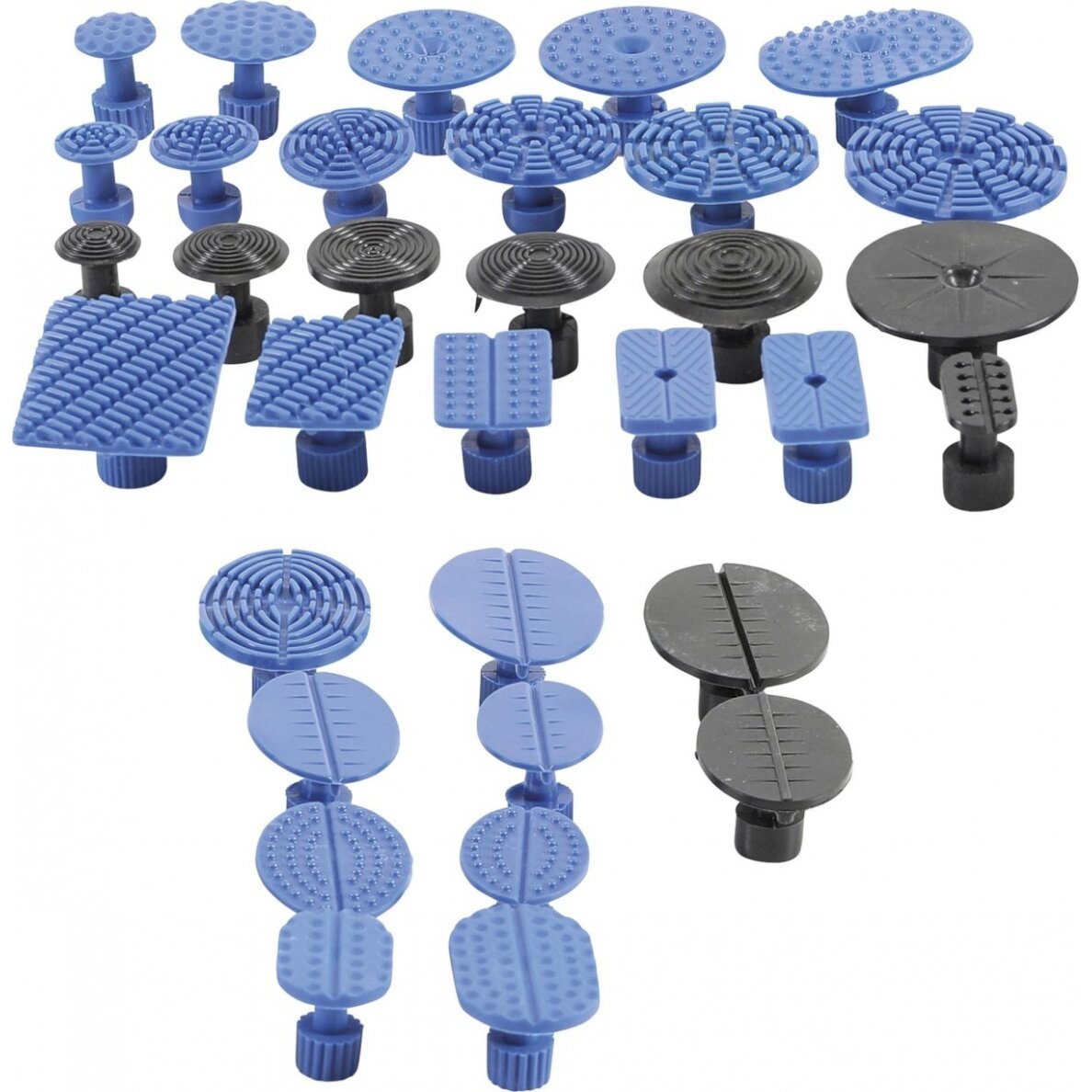 Pagalvėlės kėbulo įduboms šalinti įvairių dydžių ir formų | BGS 865 | 33 vnt. (9571)