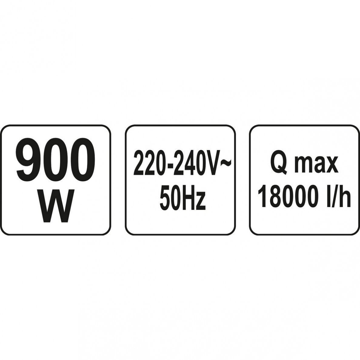 Panardinamas siurblys su plūde Yato YT-85333, 900W (18000l/h) 2 Panardinamas siurblys su plūde Yato YT-85333, 900W (18000l/h) 2