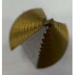 Pakopinis grąžtas 4-12mm suktukui HEX 1/4 tiesus