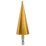 Pakopinis grąžtas 4-32mm suktukui HEX 1/4 tiesus