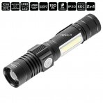Pakraunamas žibintuvėlis Neo tools CREE T6 LED, USB 800lm