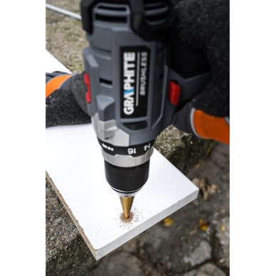 Pakopiniai grąžtai 4–12 mm, reamer 12,4 mm, maršrutizatoriaus bitų 6x90 mm 1