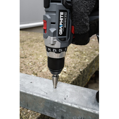 Pakopinis grąžtas 4-20 mm 3 Pakopinis grąžtas 4-20 mm 3