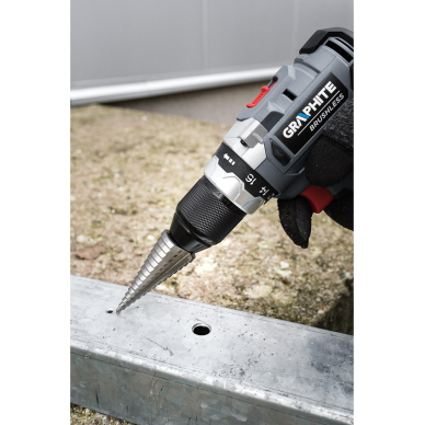 Pakopinis grąžtas 4-32 mm 2 Pakopinis grąžtas 4-32 mm 2