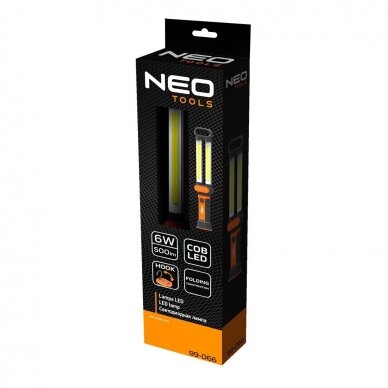Pakraunamas dirbtuvių prožektorius Neo tools, COB LED, 500lm 3