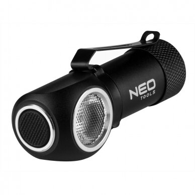 Pakraunamas LED prožektorius ant galvos Neo tools CREE XPG3 LED, USB 600lm 5