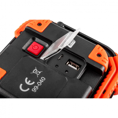 Pakraunamas prožektorius Neo tools COB, 750 + 250lm 2 Pakraunamas prožektorius Neo tools COB, 750 + 250lm 2