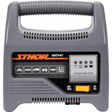 Pakrovėjas akumuliatoriams Sthor, 4A / 12V / 60 Ah, LED 1 Pakrovėjas akumuliatoriams Sthor, 4A / 12V / 60 Ah, LED 1