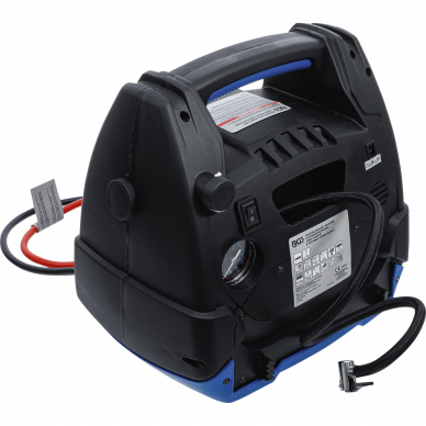 Paleidėjas pakrovėjas BGS-Technic, 12 V, 18 Ah 1 Paleidėjas pakrovėjas BGS-Technic, 12 V, 18 Ah 1