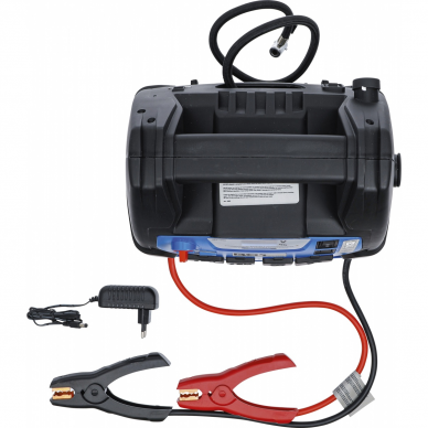 Paleidėjas pakrovėjas BGS-Technic, 12 V, 18 Ah 2 Paleidėjas pakrovėjas BGS-Technic, 12 V, 18 Ah 2