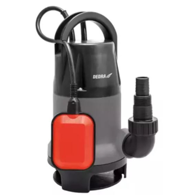 Panardinamas siurblys švariam ir nešvariam vandeniui Dedra DED8843, 900W 1 Panardinamas siurblys švariam ir nešvariam vandeniui Dedra DED8843, 900W 1