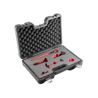 Paskirstymo veleno fiksavimo komplektas - VAG benzininiam varikliui 1.2/1.4 TSI/TFSI/TGI Paskirstymo veleno fiksavimo komplektas - VAG benzininiam varikliui 1.2/1.4 TSI/TFSI/TGI