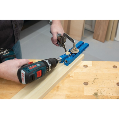 Paslėptų sujungimų gręžimo rinkinys KREG Pocket-Hole Jig 320 2