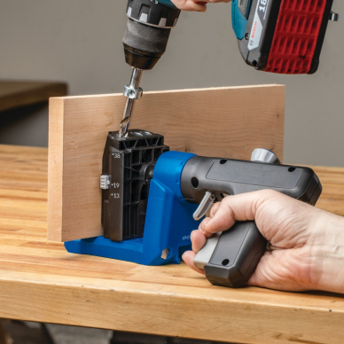 Paslėptų sujungimų gręžimo rinkinys KREG Pocket-Hole Jig 520Pro 3 Paslėptų sujungimų gręžimo rinkinys KREG Pocket-Hole Jig 520Pro 3