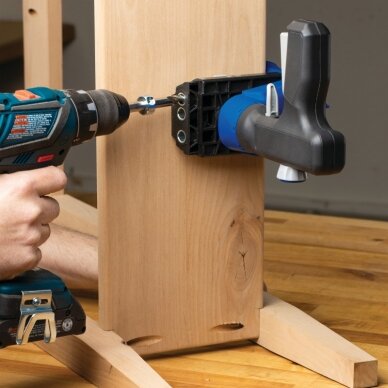Paslėptų sujungimų gręžimo rinkinys KREG Pocket-Hole Jig 520Pro 4