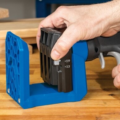 Paslėptų sujungimų gręžimo rinkinys KREG Pocket-Hole Jig 520Pro 8