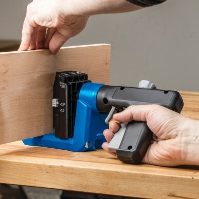 Paslėptų sujungimų gręžimo rinkinys KREG Pocket-Hole Jig 520Pro 9