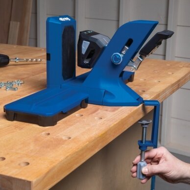 Paslėptų sujungimų gręžimo rinkinys KREG Pocket-Hole Jig 720 Pro 5 Paslėptų sujungimų gręžimo rinkinys KREG Pocket-Hole Jig 720 Pro 5
