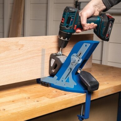 Paslėptų sujungimų gręžimo rinkinys KREG Pocket-Hole Jig 720 Pro 6