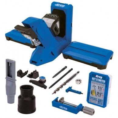 Paslėptų sujungimų gręžimo rinkinys KREG Pocket-Hole Jig 720 Pro Paslėptų sujungimų gręžimo rinkinys KREG Pocket-Hole Jig 720 Pro