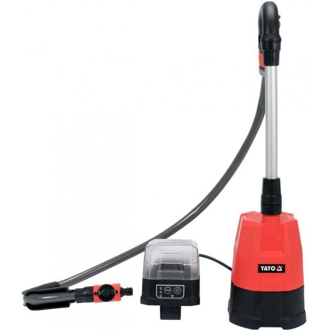 Panardinamas siurblys lietaus vandeniui | 18V (YT-85281) Panardinamas siurblys lietaus vandeniui | 18V (YT-85281)