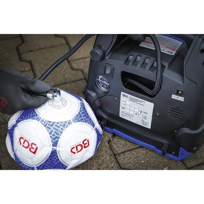 Paleidėjas pakrovėjas BGS-Technic, 12 V, 18 Ah 7 Paleidėjas pakrovėjas BGS-Technic, 12 V, 18 Ah 7