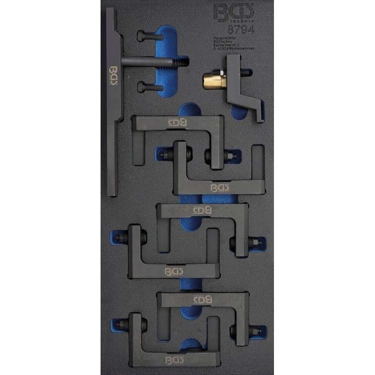 Paskirstymo veleno guolių gaubto įrankiai | BMW N51 / N52 (8794) Paskirstymo veleno guolių gaubto įrankiai | BMW N51 / N52 (8794)