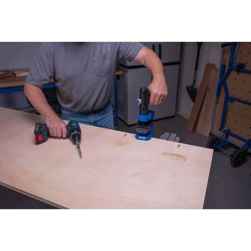 Paslėptų sujungimų gręžimo rinkinys KREG Pocket-Hole Jig 520Pro 11