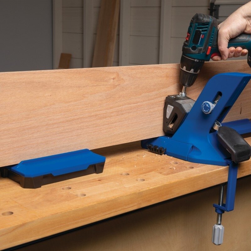 Paslėptų sujungimų gręžimo rinkinys KREG Pocket-Hole Jig 720 Pro 4 Paslėptų sujungimų gręžimo rinkinys KREG Pocket-Hole Jig 720 Pro 4