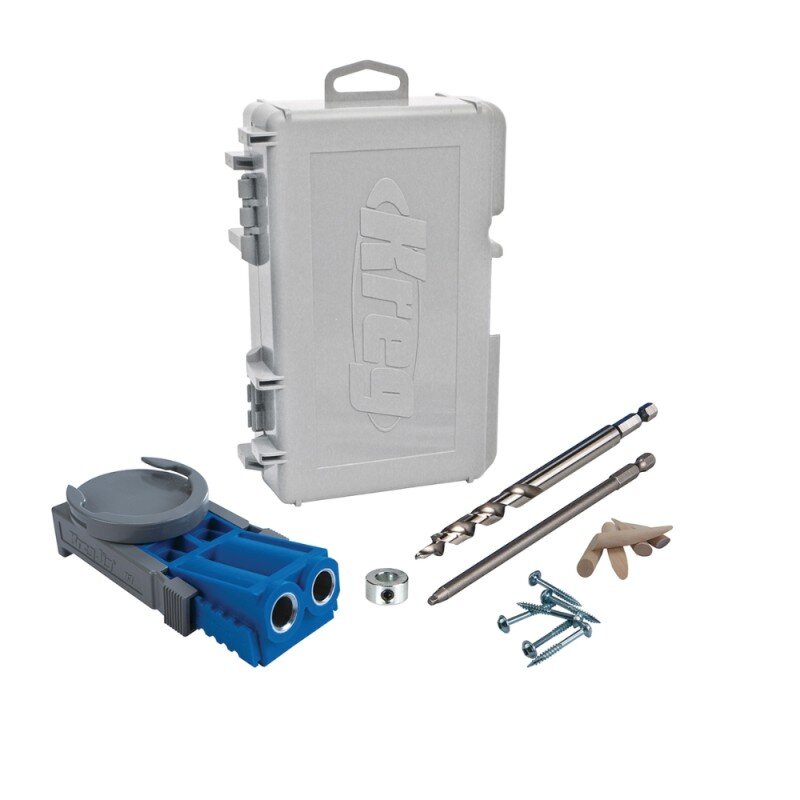 Paslėptų sujungimų gręžimo rinkinys KREG Pocket-Hole Jig R3