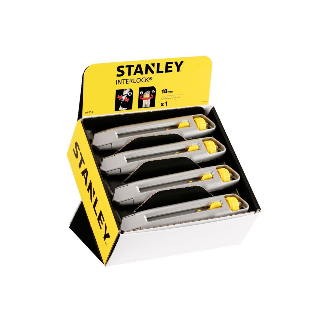 Peilis metal. laužoma gel. 18mm 1 Peilis metal. laužoma gel. 18mm 1