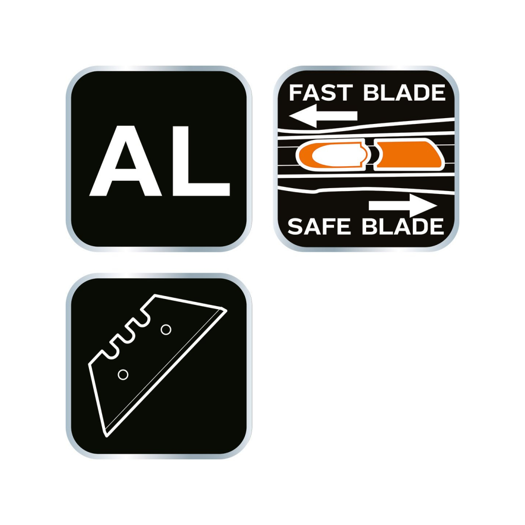 Peilis su trapecijos ašmenimis, seifas 8 Peilis su trapecijos ašmenimis, seifas 8