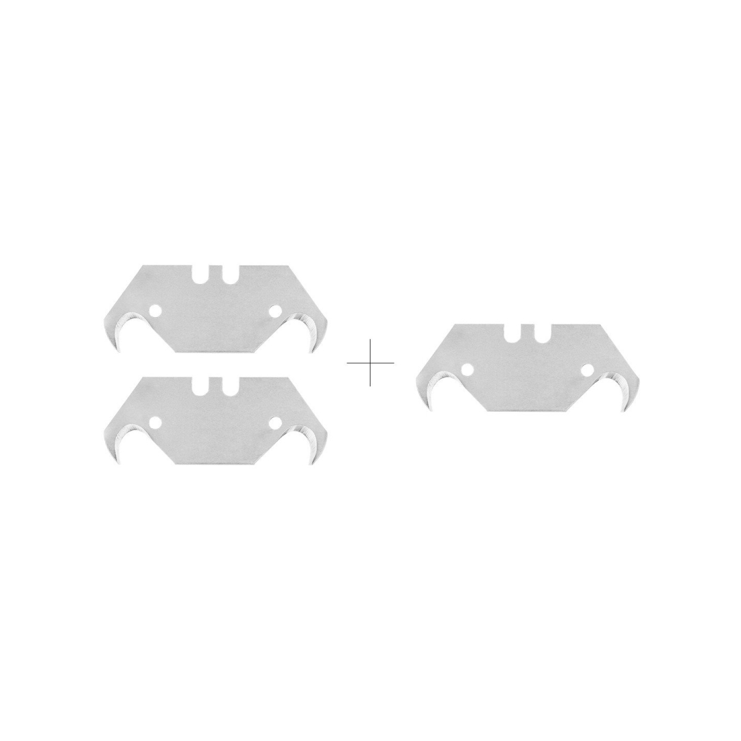 Peilis su trapecijos formo formos ašmenimis, met. korpusas 6 ašmenys 3 Peilis su trapecijos formo formos ašmenimis, met. korpusas 6 ašmenys 3