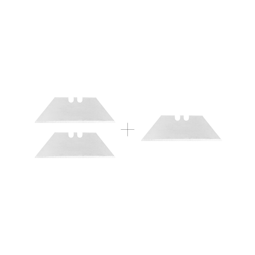 Peilis su trapecijos formo formos ašmenimis, met. korpusas 6 ašmenys 4 Peilis su trapecijos formo formos ašmenimis, met. korpusas 6 ašmenys 4