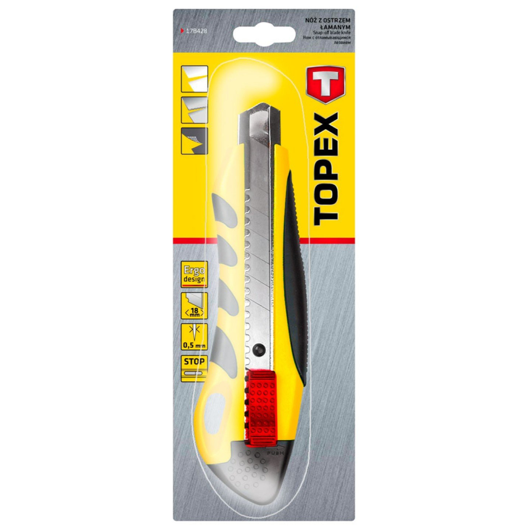 Peiliukas su nulaužiama geležte, 18 mm 1 Peiliukas su nulaužiama geležte, 18 mm 1