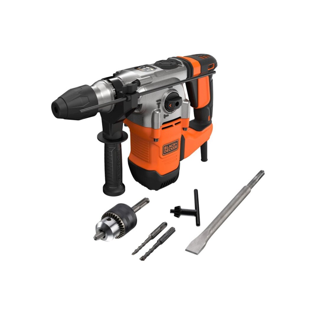 Elektrinis perforatorius Black&Decker BEHS03K-QS, 1250W, SDS+ Elektrinis perforatorius Black&Decker BEHS03K-QS, 1250W, SDS+