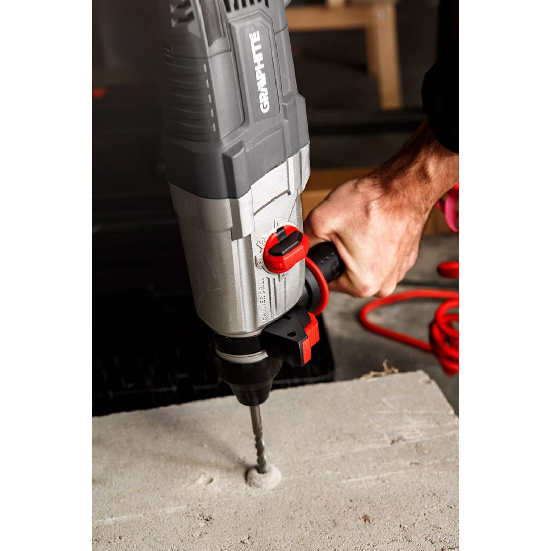 Perforatorius GRAPHITE 58G538, SDS+ 800W, lagamine 3
