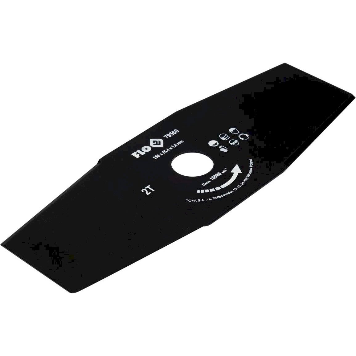 Peilis trimeriui / žoliapjovei | 2 T | 250 mm / 25,4 mm (79560)