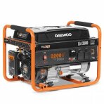 Benzininis generatorius DAEWOO GDA 3500, 3.2kW, 208cm³