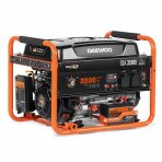 Benzininis generatorius DAEWOO GDA 3500E, 2.8kW, 208cm³