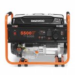 Benzininis generatorius DAEWOO GDA 6500, 5.0kW, 390cm³