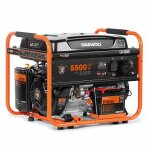 Benzininis generatorius DAEWOO GDA 6500E, 5.0kW, 390cm³