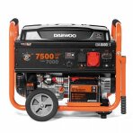 Benzininis generatorius DAEWOO GDA 8500E-3, 7.0 kW (su automatinio valdymo bloku ATS 15-400 GDA)