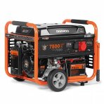 Benzininis generatorius DAEWOO GDA 8500E-3, 7.0 kW (su automatinio valdymo bloku ATS 15-400 GDA)