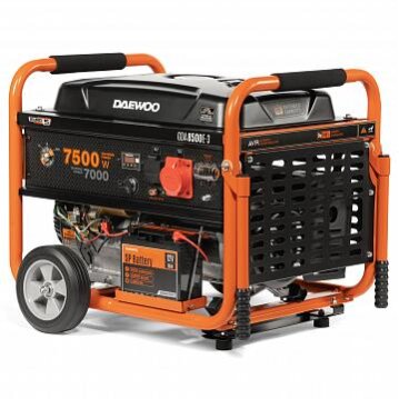 Benzininis generatorius DAEWOO GDA 8500E-3, 7.0kW, 445cm³ 2