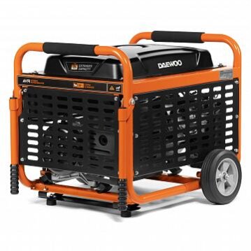 Benzininis generatorius DAEWOO GDA 8500E-3, 7.0 kW (su automatinio valdymo bloku ATS 15-400 GDA) 4