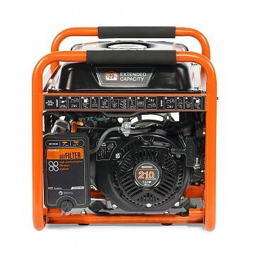 Benzininis generatorius DAEWOO GDA 3500E, 2.8kW, 208cm³ 4