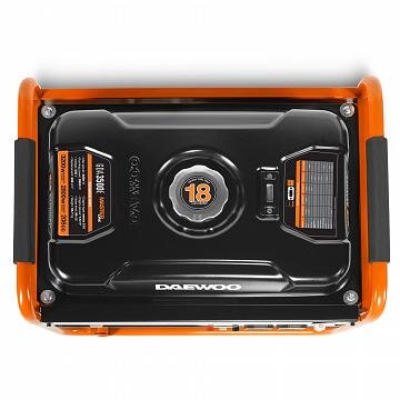 Benzininis generatorius DAEWOO GDA 3500E, 2.8kW, 208cm³ 5