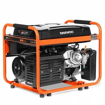 Benzininis generatorius DAEWOO GDA 6500, 5.0kW, 390cm³ 3